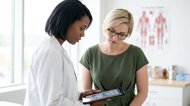 doctor, patient, tablet, healthcare, clinic, consultation, data, modern, communication, professional, discussion, adult, serious, assessment, medical practice, explanation, diagram, evaluation, graph, digital, health services. Which Healthcare Content Marketing Examples Transfer