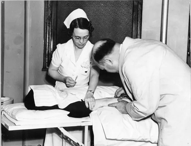 Doctor and nurse apply the Mantoux test Minneapolis Health Department Minneapolis Minnesota City of Minneapolis Archives. HIPAA-Compliant Call Tracking vs. Basic Call Analytics: What Patient Outreach Teams Should Compare